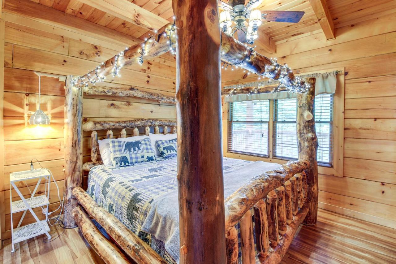 Sevierville Cabin With Wraparound Deck And Lake Access ภายนอก รูปภาพ